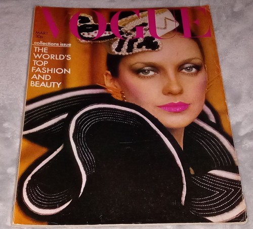 Vogue magazine march 1973 - vogue,