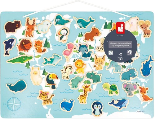 Janod minikids magnetic world - magnetic,
