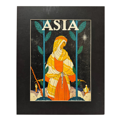 1925 original asia magazine - original,