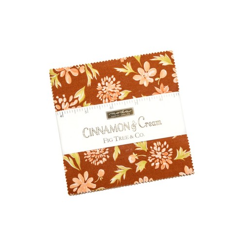 Cinnamon and cream charm pack - cinnamon,