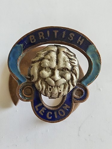 British legion cap badge - legion,
