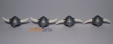 4x Lego Viking Helmets + Horns