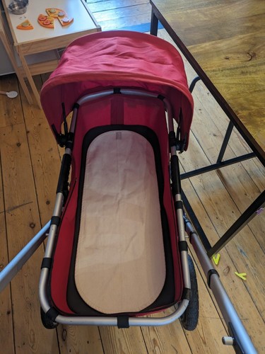 Bugaboo chameleon pram red - bugaboo, pram.