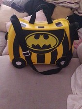 Batman Children's Scooter Suitcase Ride-On Batman Theme Holiday Weekends