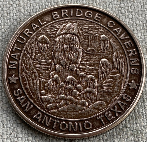 Natural bridge caverns coin - natural,