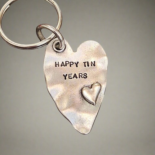 Happy tin years 10th wedding - tin,
