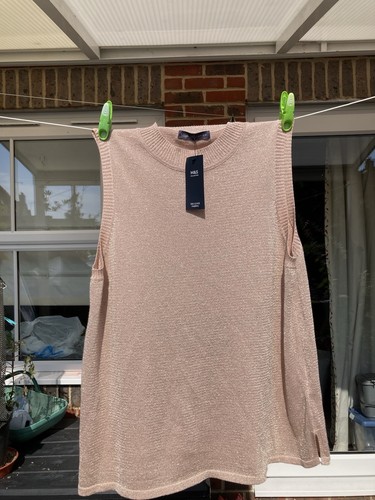 Sparkly top - m&s,