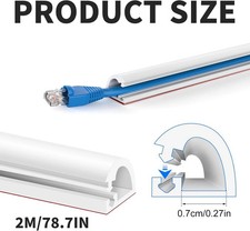 Cable Trunking White – 2M 3M
