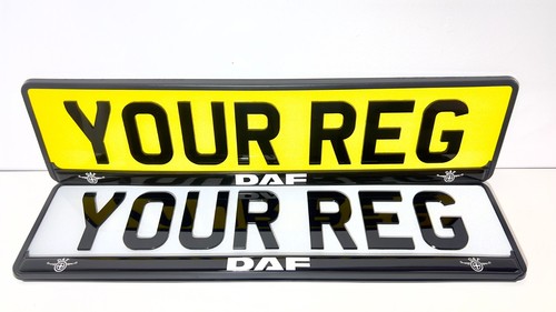 Daf truck gel domed number - 2x,