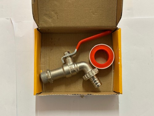 Ibergrif garden tap - garden, brass