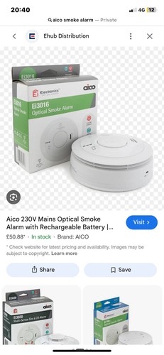 Aico ei3016 white - ei3016,