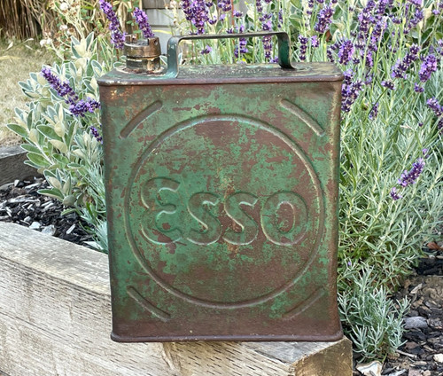 Vintage esso gallon petrol - esso,