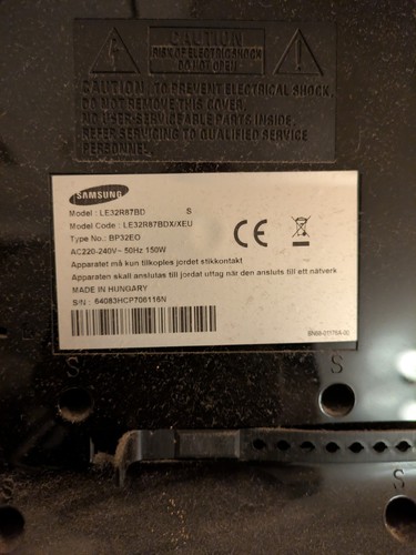 Samsung le32r87bd lcd - le32r87bd,