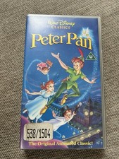 Disney Peter Pan VHS