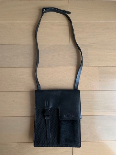 Miu black calf - miu, hair