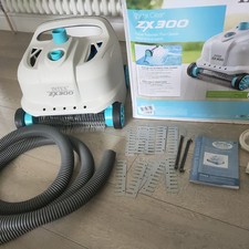 INTEX ZX300 Deluxe Automatic Pool Cleaner Vacuum Robot with spare new brushes 