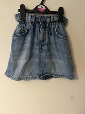 Children's girls denim skirt