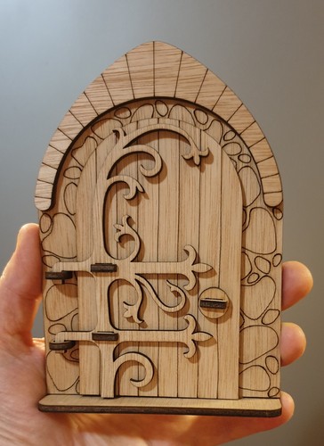 Wood shape mini fairy - shape,