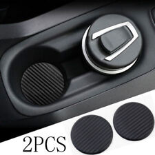 2PCS Black Carbon Fiber Car