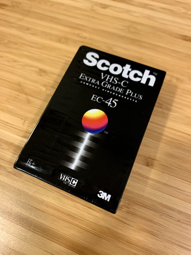 Scotch vhs 45 - vhs-c, ec-45