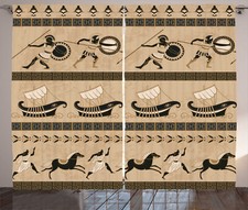 Odyssey curtains horses royals - odyssey,