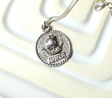 Silver Tone Iona Pendant Scottish Souvenir Jewellery Highland Wedding Gift 