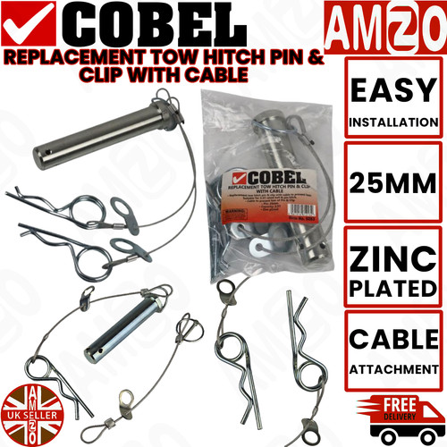 Replacement pin clip with - pin,