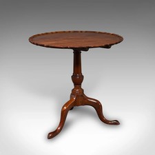 Antique Pie Crust Table