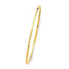 SOLID 14k Yellow Gold 1.5mm
