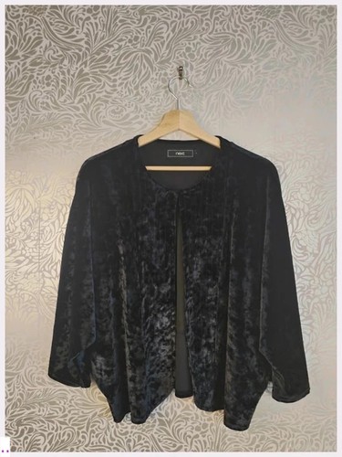 Next black retro formal - retro, velour