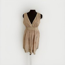 Vintage Designer Beige Sequin