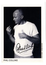 Phil Collins GENESIS Signed