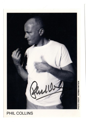 Phil collins genesis signed - phil,