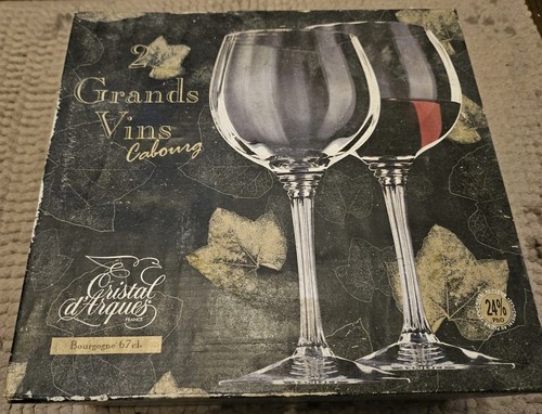 Lead crystal wine glasses - lead,