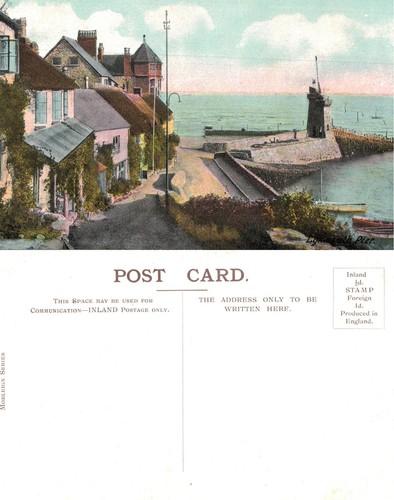 Vintage postcard lyme regis - postcard,