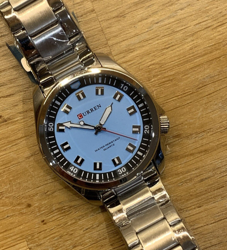 Quartz watch homage blue - quartz,