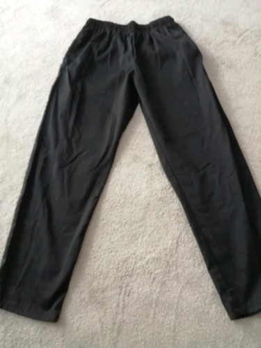 Black chefs trousers - trousers, l