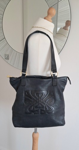 Biba large black leather - biba,