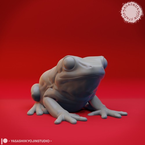 Frog 32 54mm miniature - -,