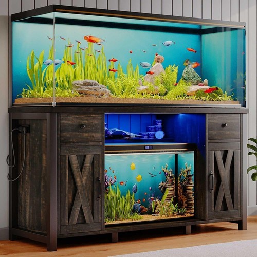 Gallon fish tank stand - tank,