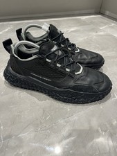 M PUMA Porsche Design black leather trainers UK SIZE 8