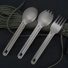 Titanium Spoon Fork Set