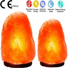 Himalayan salt lamp - salt,