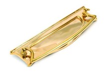 Art Deco Solid Polished Brass