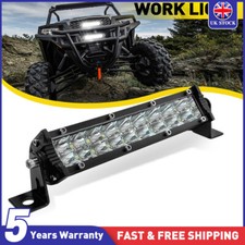 7" inch 10W LED Work Light Bar