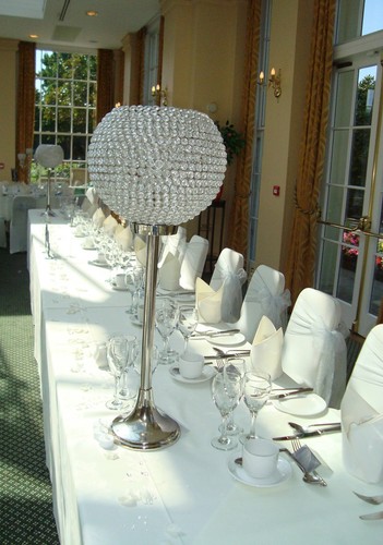 Crystal globe candle - x,