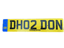 Private Cherished Number Plate on DVLA V778 Retention Certificate  DH02DON 
