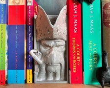 Davy Jones Bookend 3D Printed Pirate Themed Decor – Nautical Fantasy Display