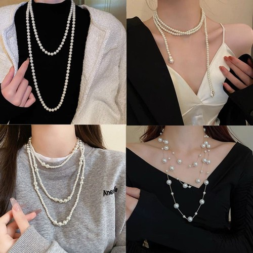 Double layer simulated pearl - simulated,