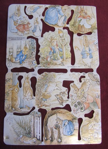 Paper scrap peter rabbit - scrap,